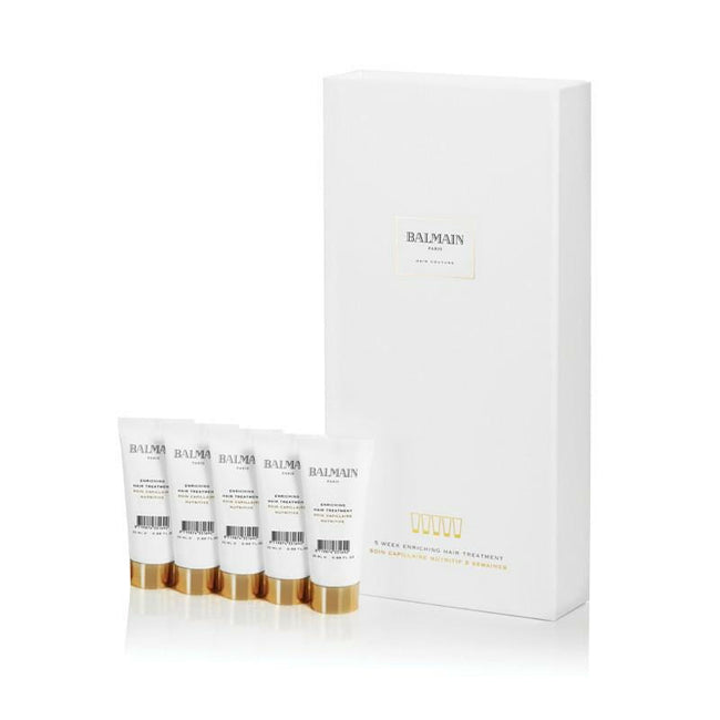Balmain 5 Week Enriching Hair Treatment 5-tygodniowa kuracja naprawcza do włosów 5x20ml