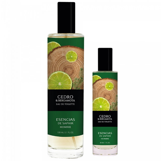 Saphir Esencias Cedro & Bergamota zestaw woda toaletowa spray 150ml + woda toaletowa spray 30ml