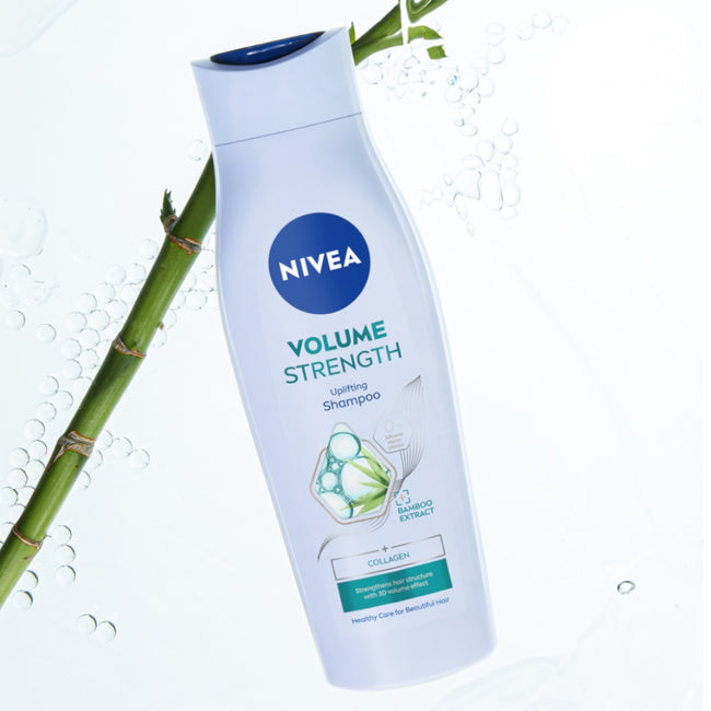 Nivea Volume Strength szampon pielęgnujący do włosów 400ml
