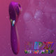 Amzing Toy Dr.Love dwustronny wibrator z 9 trybami wibracji i ssania Violet