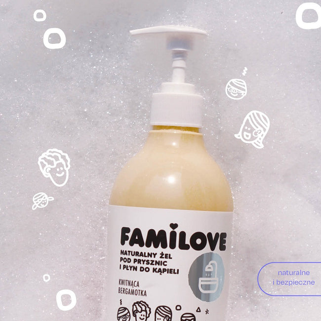 Yope Familove żel pod prysznic i płyn do kąpieli Kwitnąca Bergamotka 750ml