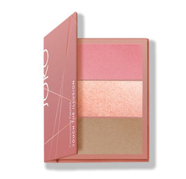 Joko Touch The Illusion Contouring Palette paletka do konturowania twarzy 3w1 01 Pink 3x3.5g