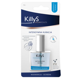 KillyS Salon Results Vitamin Booster odżywka witaminowa do osłabionych i łamiących się paznokci 10ml