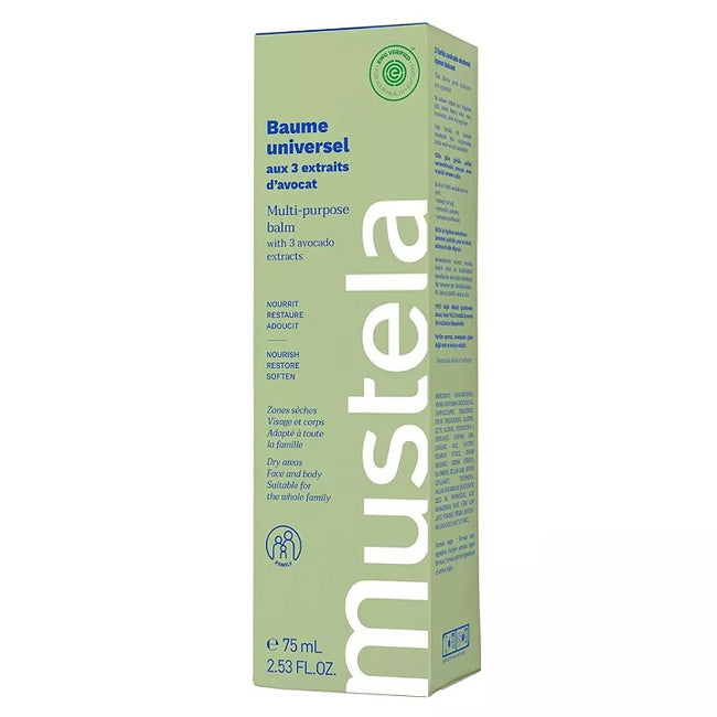 Mustela Multi-Purpose Balm multifunkcyjny balsam z 3 ekstraktami z awokado 75ml