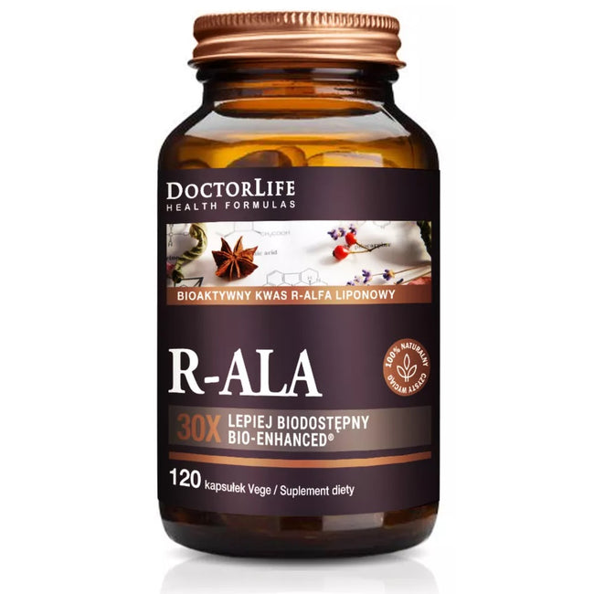 Doctor Life R-ALA suplement diety 120 kapsułek