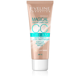 Eveline Cosmetics Magical Colour Correction CC Cream multifunkcyjny podkład 50 Light Beige SPF15 30ml
