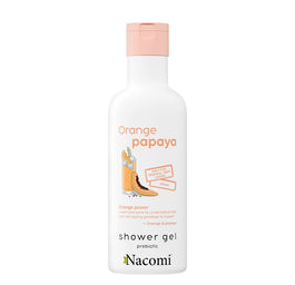 Nacomi Shower Gel żel pod prysznic Pomarańcza i Papaja 300ml