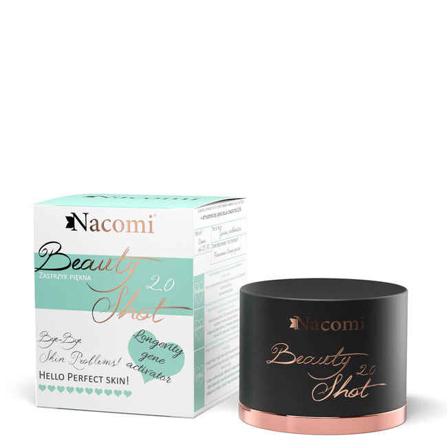 Nacomi Beauty Shot 2.0 zastrzyk piękna serum-krem do twarzy 30ml