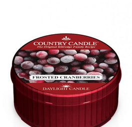 Country Candle Daylight świeczka zapachowa Frosted Cranberries 35g