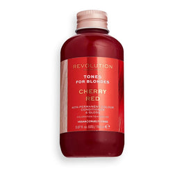 Revolution Hair Tones For Blondes balsam koloryzujący do włosów blond Cherry Red 150ml