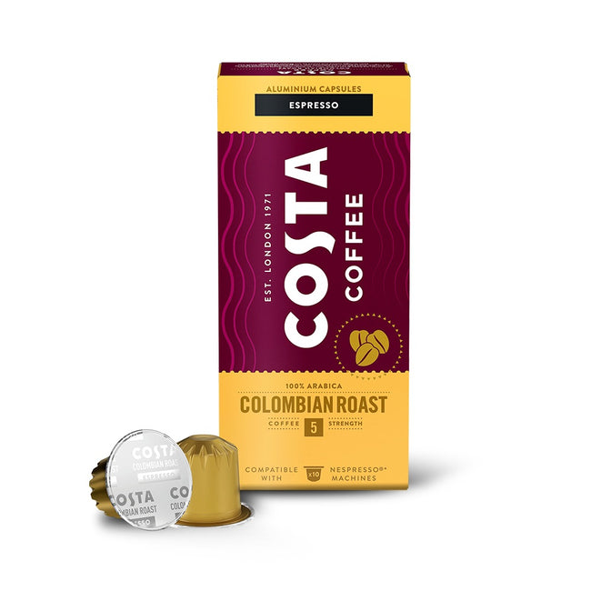COSTA COFFEE Colombian Roast Espresso kawa w kapsułkach 10szt.
