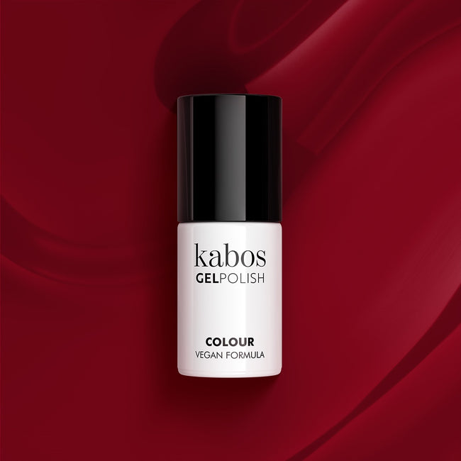 Kabos Gel Polish Colour lakier hybrydowy 015 Red Passion 5ml