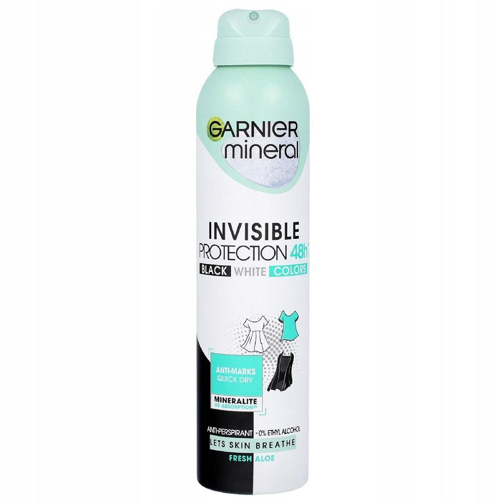 garnier invisible protection fresh aloe antyperspirant w sprayu 250 ml   