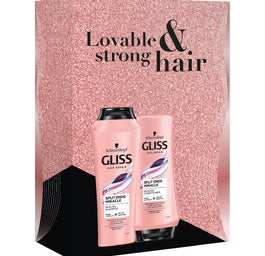 Gliss Split Ends Miracle zestaw szampon do włosów 250ml + odżywka do włosów 200ml