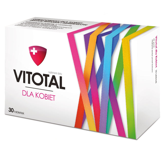 Vitotal Dla kobiet suplement diety 30 tabletek