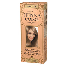 Venita Henna Color balsam koloryzujący z ekstraktem z henny 112 Ciemny Blond 75ml