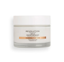 Revolution Skincare Protecting Boost SPF30 For Normal To Dry Skin krem nawilżający do skóry normalnej i suchej 50ml