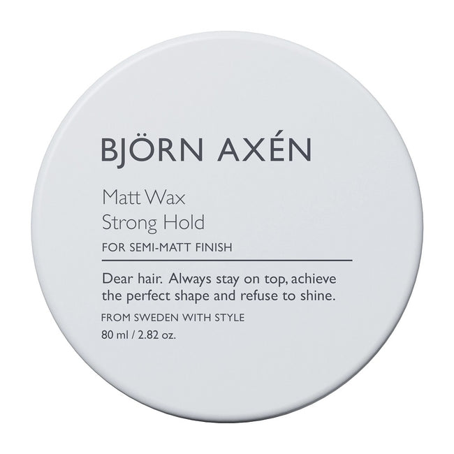 Björn Axén Matt Wax Strong Hold matujący wosk do włosów 80ml