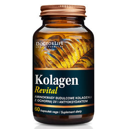 Doctor Life Kolagen Revital zdrowa skóra suplement diety 60 kapsułek