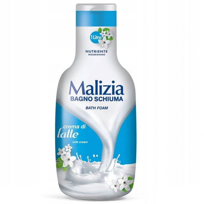 Malizia Bath Foam płyn do kąpieli Mleko 1000ml