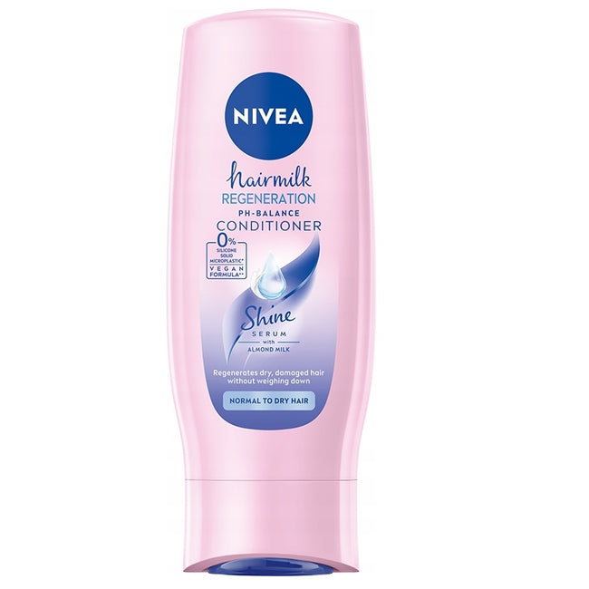 Nivea Hairmilk łagodna odżywka pielęgnująca do włosów o strukturze normalnej lub grubej 200ml