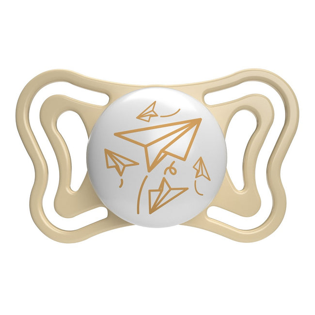 Chicco PhysioForma Light smoczek silikonowy uspokajający 6-16m Lumi 2szt.