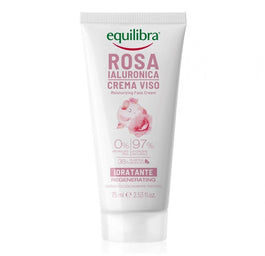 Equilibra Rosa Moisturizing Face Cream różany krem nawilżający z kwasem hialuronowym 75ml