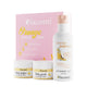 Nacomi Orange Mulled Wine zestaw żel pod prysznic 300ml + masło do ciała 50ml + peeling do ciała 50ml