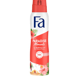 Fa Paradise Moments dezodorant w sprayu o zapachu kwiatu hibiskusa 150ml
