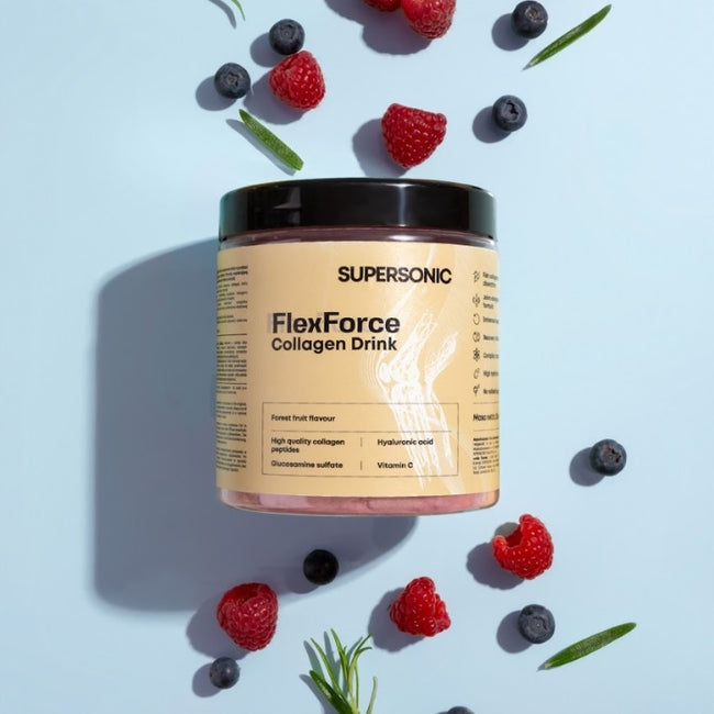 Supersonic FlexForce Collagen Drink Owoce Leśne 216g