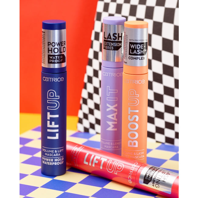 Catrice Lift Up Volume & Lift Mascara Power Hold Waterproof wodoodporny tusz do rzęs pogrubiający 010 Deep Black 11ml