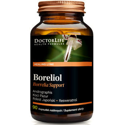 Doctor Life Boreliol Borrelia Support suplement diety 90 kapsułek