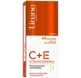 Lirene C+E Vitamin Energy krem-koncentrat rewitalizujący na dzień i na noc 40ml