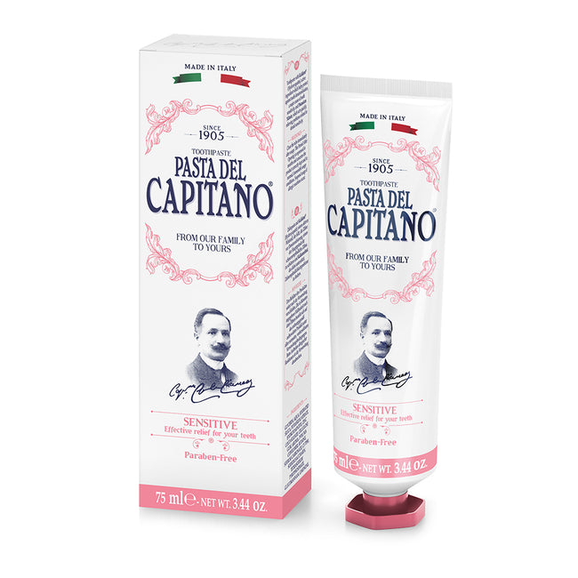 Pasta del Capitano Sensitive pasta do wrażliwych zębów 75ml