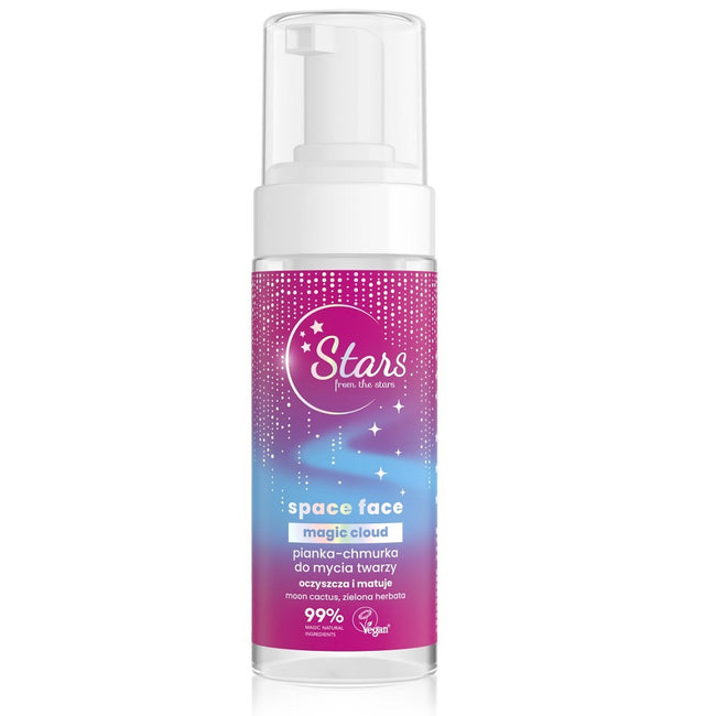 Stars from The Stars Space Face Magic Cloud oczyszczająca pianka-chmurka do mycia twarzy 150ml