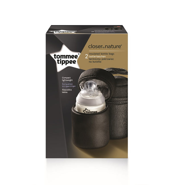 Tommee Tippee Closer To Nature termoopakowanie na butelkę 2szt