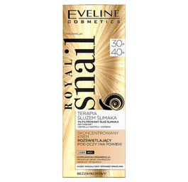 Eveline Cosmetics Royal Snail 30+/40+ skoncentrowany krem rozświetlający pod oczy i na powieki 20ml