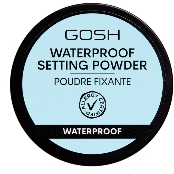Gosh Waterproof Setting Powder wodoodporny puder utrwalający 001 Transparent 7g