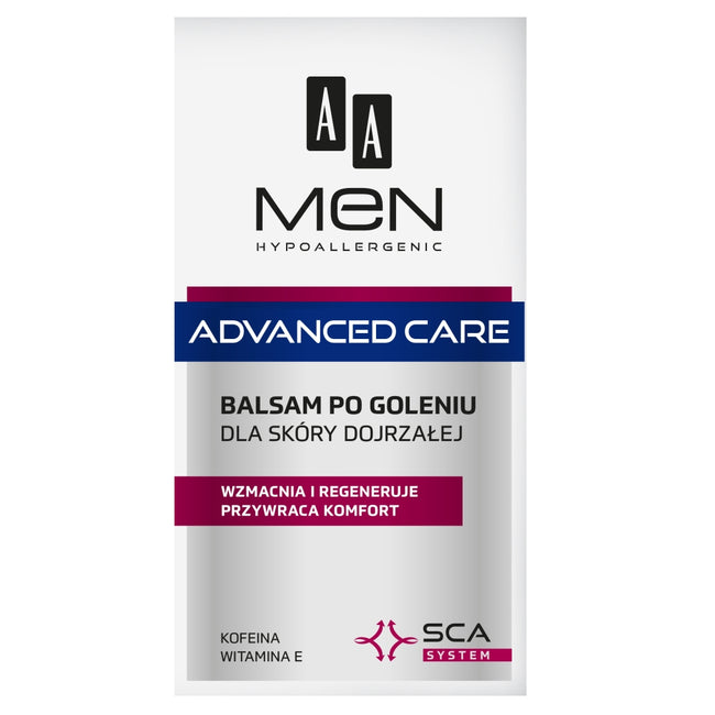 AA Men Advanced Care balsam po goleniu dla skóry dojrzałej 100ml