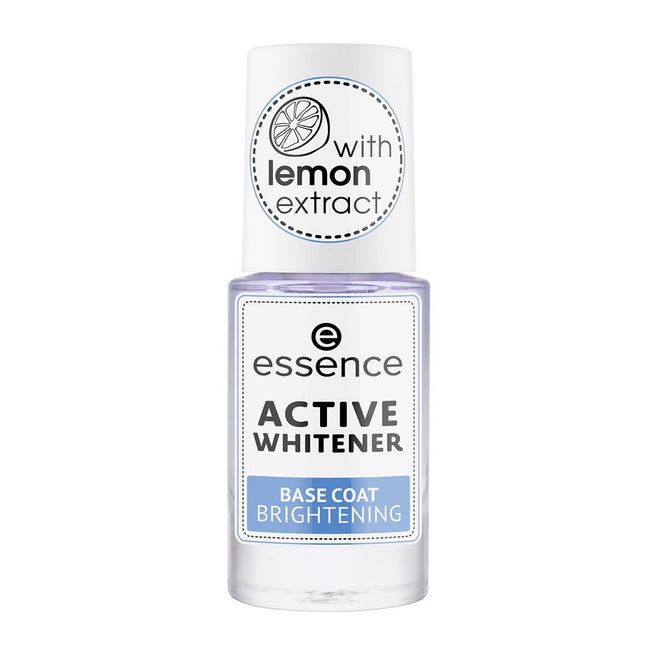 Essence Active Whitener Base Coat Brightening wybielająca baza do paznokci 8ml