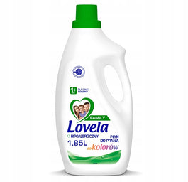 Lovela Family hipoalergiczny płyn do prania do kolorów dla całej rodziny 1.85l