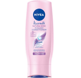 Nivea Hairmilk Natural Shine łagodna odżywka wyzwalająca blask włosów 200ml