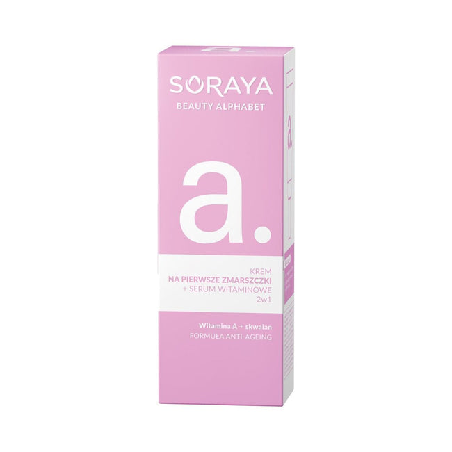 Soraya Beauty Alphabet Wit.A krem na pierwsze zmarszczki + serum witaminowe 2w1 30ml