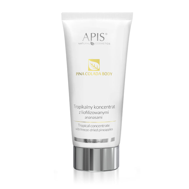 APIS Pina Colada Body tropikalny koncentrat z liofilizowanymi ananasami 200ml