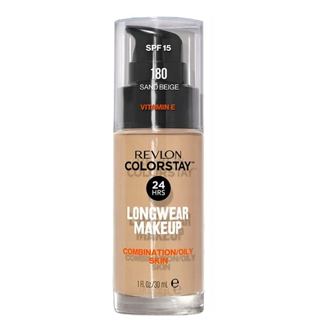 Revlon ColorStay™ Makeup for Combination/Oily Skin SPF15 podkład do cery mieszanej i tłustej 180 Sand Beige 30ml