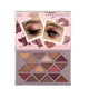 Wibo Cherry Nude Eyeshadow Palette paleta 17 cieni do powiek i korektor 11g