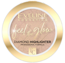 Eveline Cosmetics Feel the Glow rozświetlacz w kamieniu 02 Beach Glow 4.2g