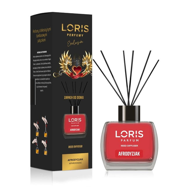 LORIS Reed Diffuser dyfuzor zapachowy z patyczkami Afrodyzjak 120ml