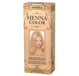 Venita Henna Color balsam koloryzujący z ekstraktem z henny 1 Słoneczny Blond 75ml