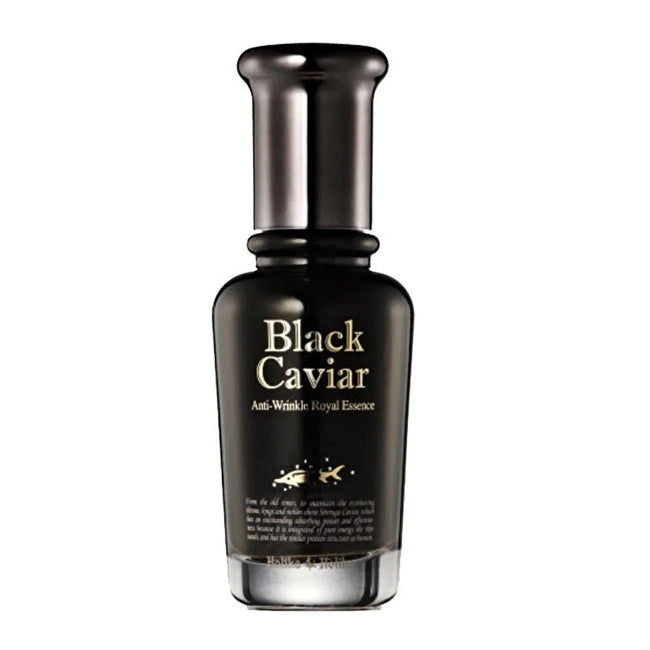 HOLIKA HOLIKA Black Caviar Anti-Wrinkle Royal Essence przeciwzmarszczkowa kremowa esencja z czarnym kawiorem 45ml